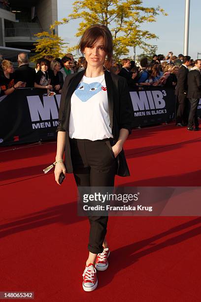 Natalia Avelon attends the Men In Black 3 Germany Premiere at O2 World on May 14, 2012 in Berlin, Germany.
