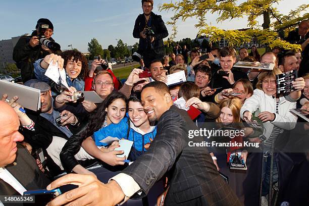 Will Smith attends the Men In Black 3 Germany Premiere at O2 World on May 14, 2012 in Berlin, Germany.