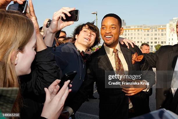 Will Smith attends the Men In Black 3 Germany Premiere at O2 World on May 14, 2012 in Berlin, Germany.