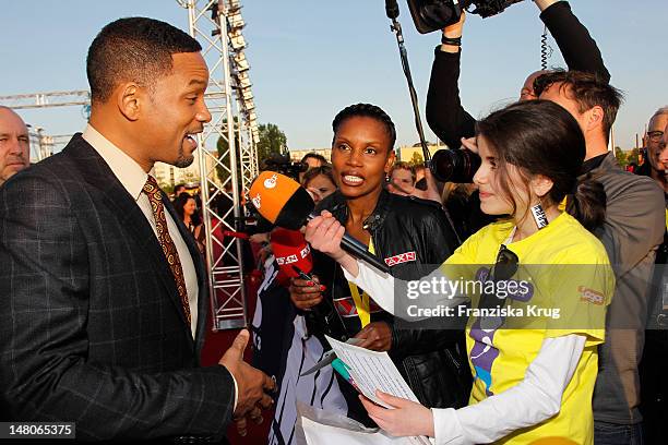 Will Smith attends the Men In Black 3 Germany Premiere at O2 World on May 14, 2012 in Berlin, Germany.