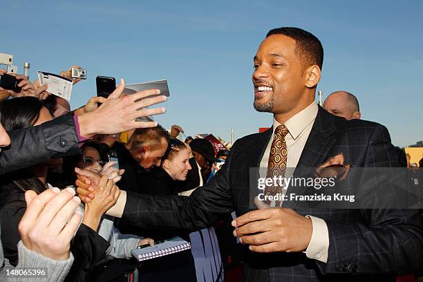 Will Smith attends the Men In Black 3 Germany Premiere at O2 World on May 14, 2012 in Berlin, Germany.