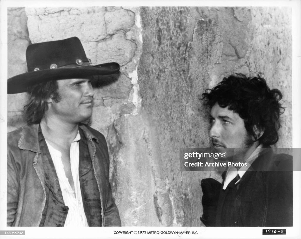 Kris Kristofferson And Bob Dylan In 'Pat Garrett And Billy The Kid'