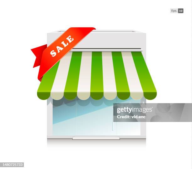 corner store icon - corner shop stock illustrations