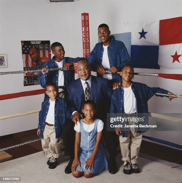 Foreman Family Foto e immagini stock Getty Images