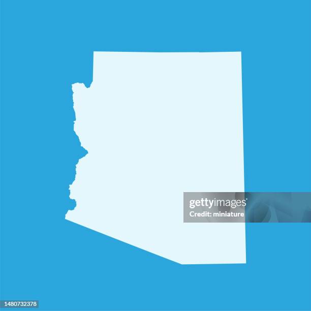 Arizona Mapbasic 1,306 Map Of Arizona With Counties Stock Photos, High-Res Pictures, and ...