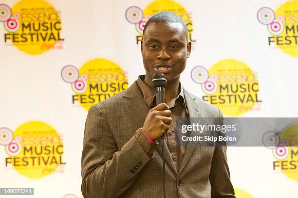 Gospel singer-songwriter Pastor Charles Jenkins attends the 2012 Essence Music Festival at Louisiana Superdome on July 8, 2012 in New Orleans,...