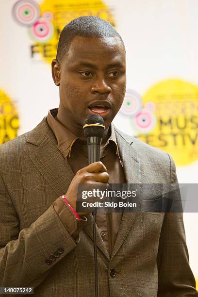 Gospel singer-songwriter Pastor Charles Jenkins attends the 2012 Essence Music Festival at Louisiana Superdome on July 8, 2012 in New Orleans,...