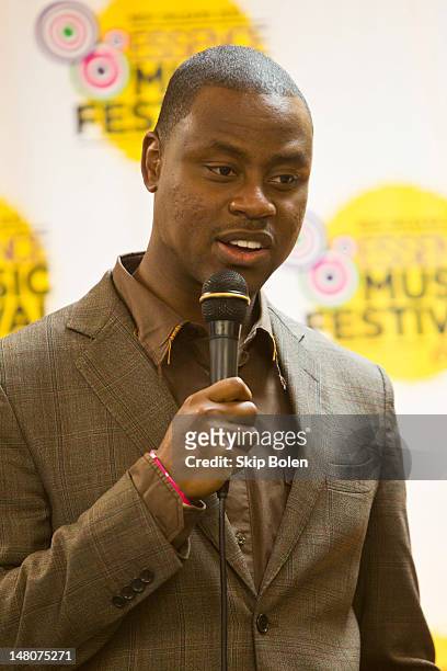 Gospel singer-songwriter Pastor Charles Jenkins attends the 2012 Essence Music Festival at Louisiana Superdome on July 8, 2012 in New Orleans,...