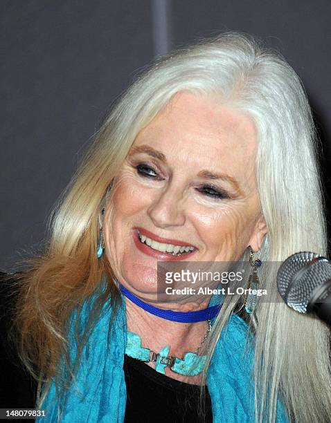 Actress Celeste Yarnall attends the 1st Annual PopCon LA Pop Culture Convention held at Los Angeles Convention Center on July 8, 2012 in Los Angeles,...