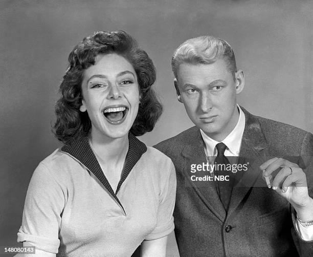 Pictured: Comedy duo: Elaine May, Mike Nichols in 1958 --