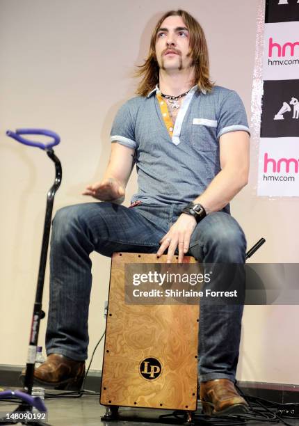 Steven Morrison Rapper 23 The View Promote Their New Album Cheeky For A Reason At Hmv Photos ...