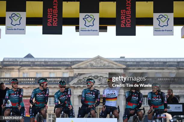 General view of Nils Politt of Germany, Shane Archbold of New Zealand, Patrick Gamper of Austria, Marco Haller of Austria, Jonas Koch of Germany,...