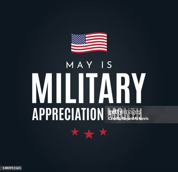 military appreciation month poster, mai. vektor - us air force stock-grafiken, -clipart, -cartoons und -symbole