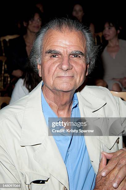 Patrick Demarchelier attends the Ulyana Sergeenko Haute-Couture Show as part of Paris Fashion Week Fall / Winter 2012/13 at Theatre Marigny on July...