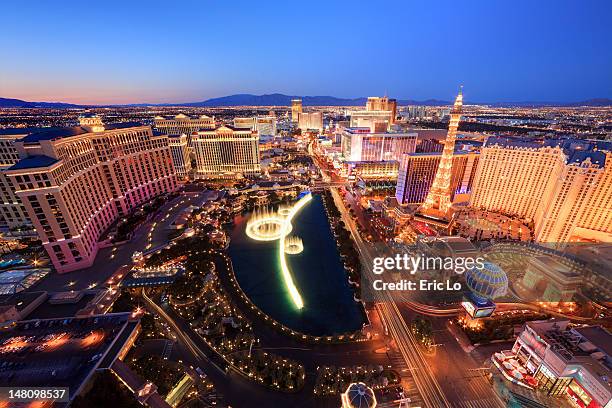 cityscape - las vegas foto e immagini stock