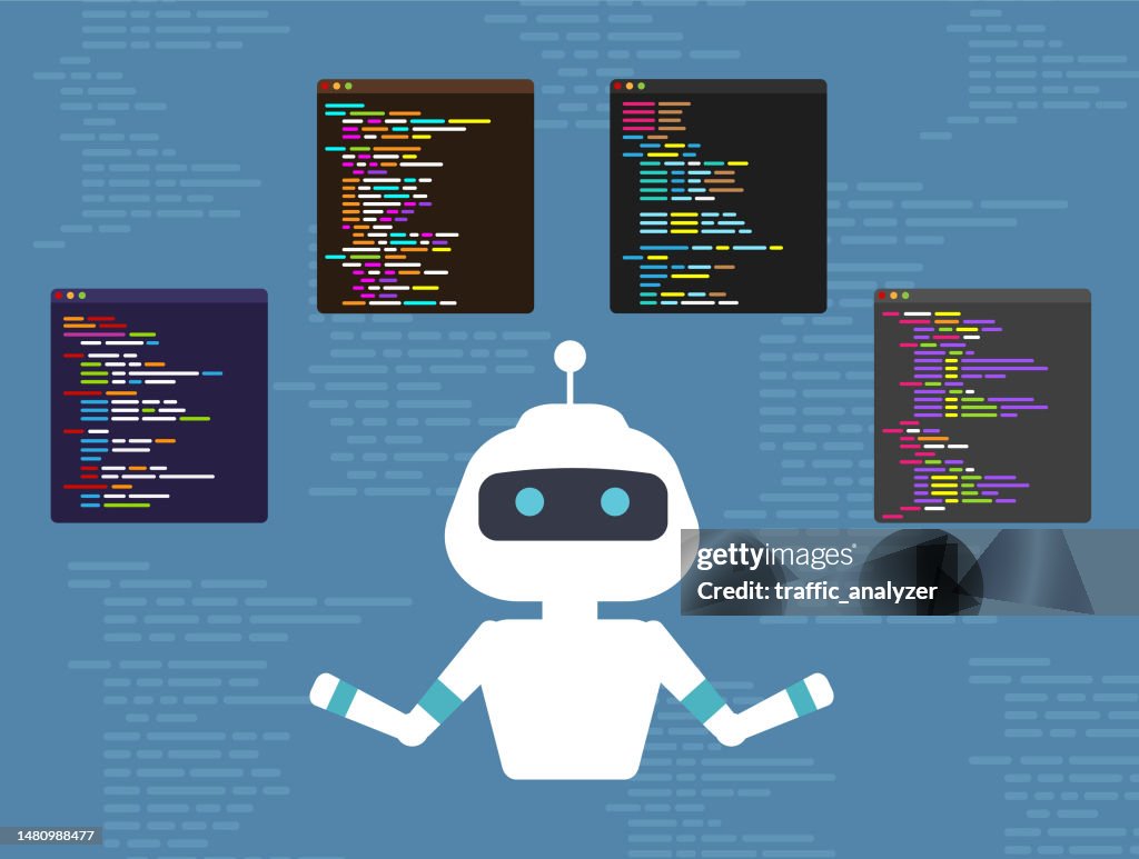 Ai Coding Graphics Ai Coding Copilot High-Res Vector Graphic - Getty Images