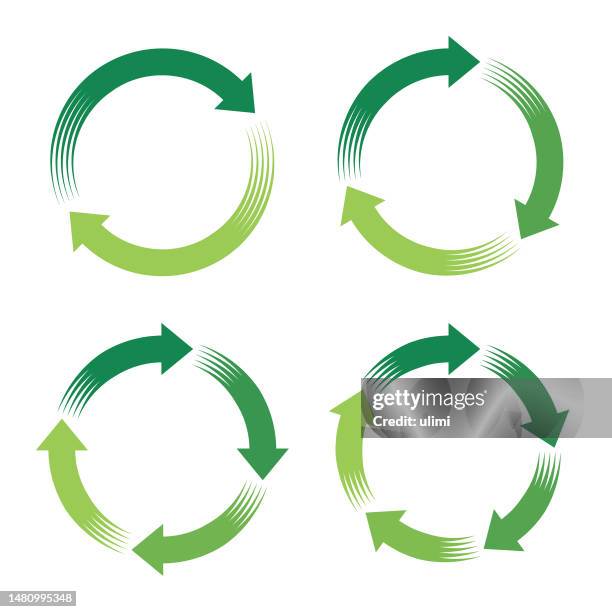 ilustraciones, imágenes clip art, dibujos animados e iconos de stock de flechas - 5 step process cycle