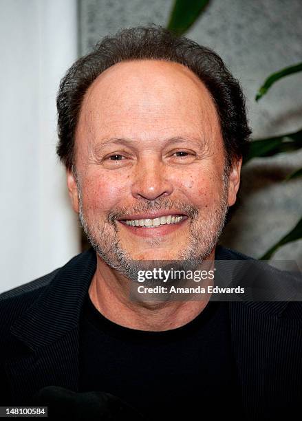 Actor/comedian Billy Crystal attends the AMPAS Presents The Last 70mm Film Festival Series - "It's A Mad, Mad, Mad, Mad World" cast & crew reunion at...