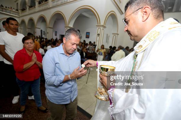 fogarel procession in the city of serrinha - last supper stock pictures, royalty-free photos & images