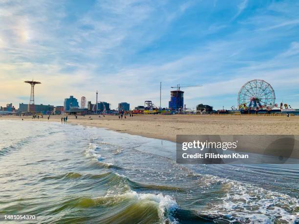 coney island - coney island stock pictures, royalty-free photos & images