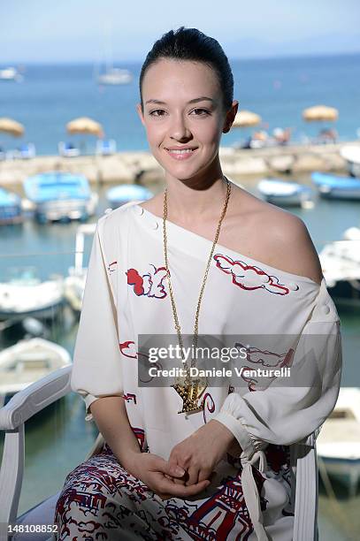 Marta Gastini poses during Day 3 of the 2012 Ischia Global Fest on July 10, 2012 in Ischia, Italy.