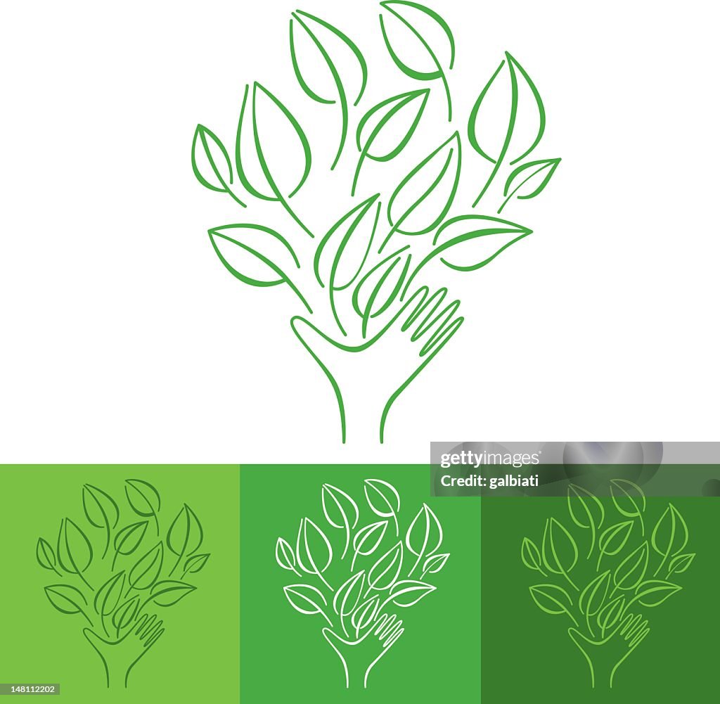 Tree Hand Reference Hand Tree High-Res Vector Graphic - Getty Images