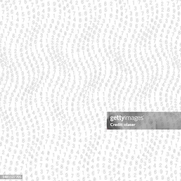 157 Random Number Pattern High Res Illustrations - Getty Images