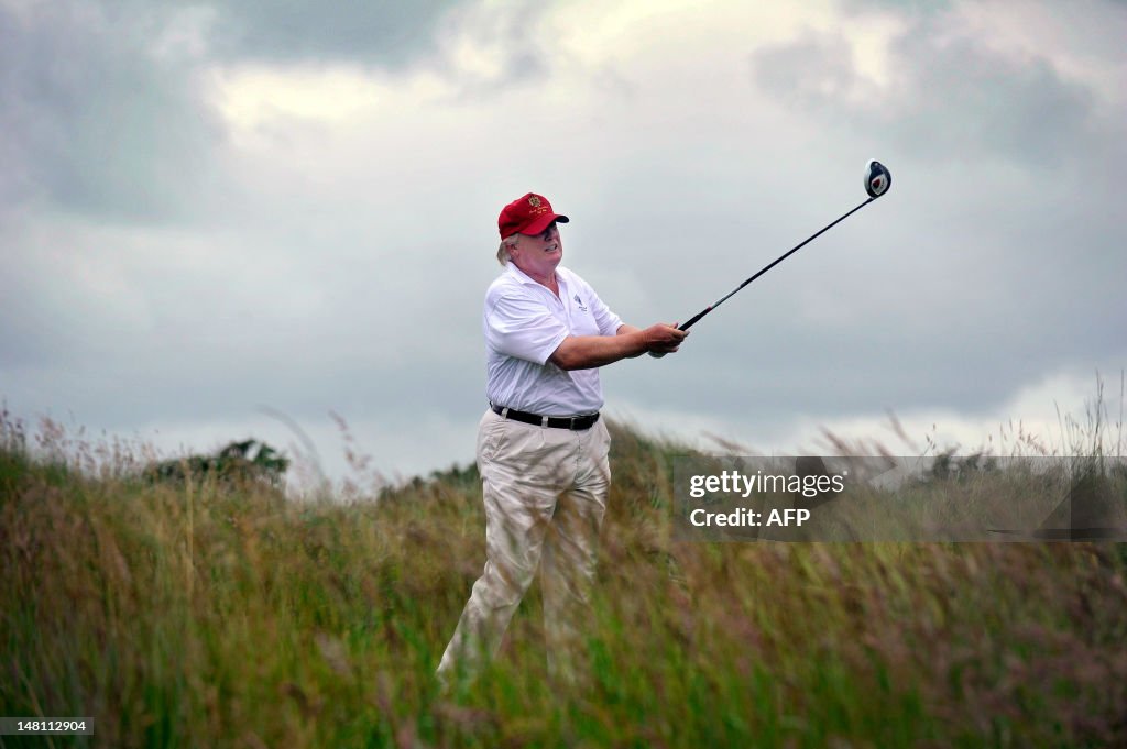 BRITAIN-US-ENVIRONMENT-PROPERTY-GOLF-TRUMP