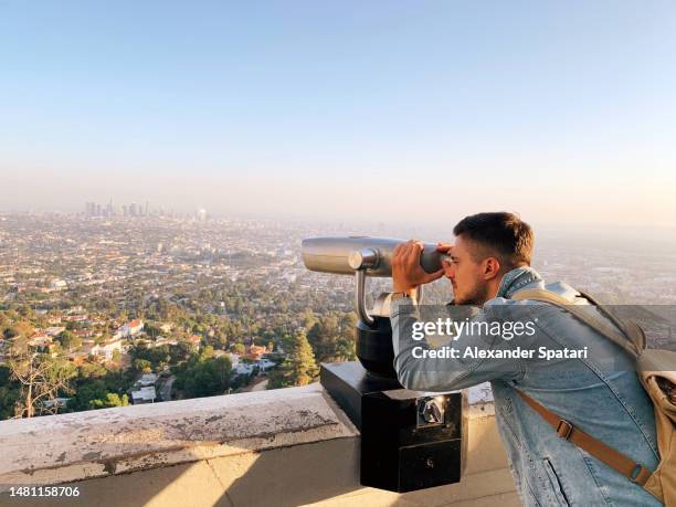 tourist los angeles - tour of california stock-fotos und bilder