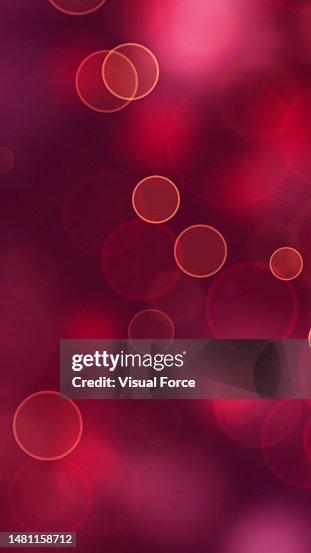 Defocused Soft Particles Pink Abstract Background High-Res Vector ...