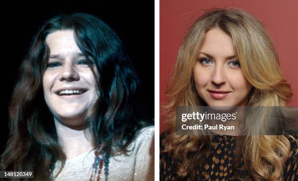 In this composite image a comparison has been made between Janis Joplin and actress Nina Arianda. Tony winner Nina Arianda will reportedly play...