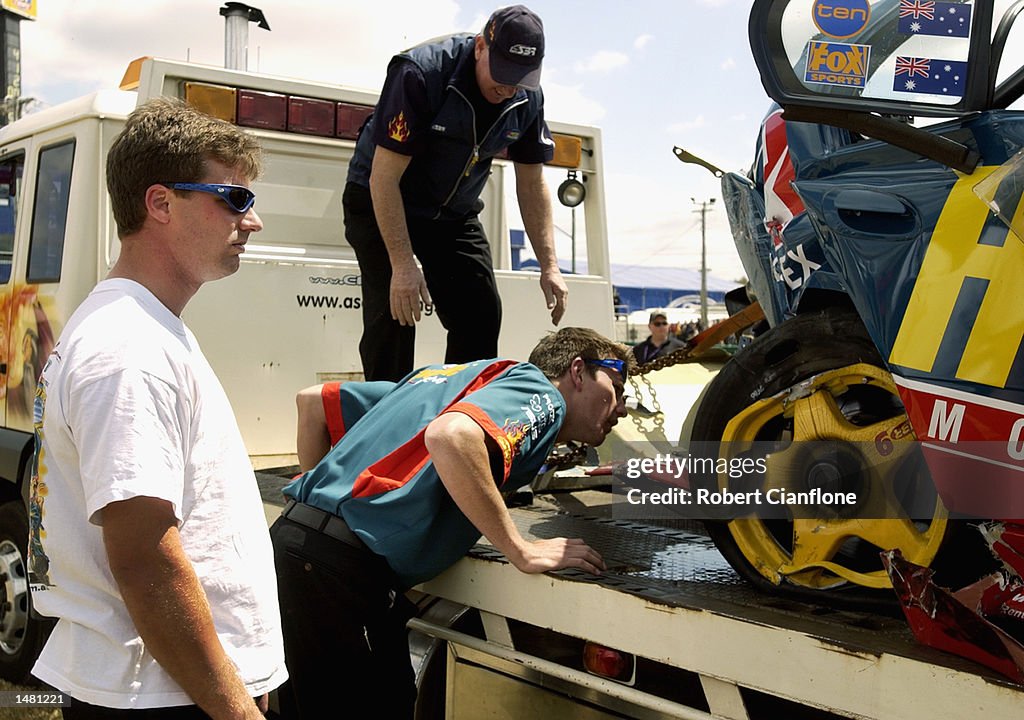 David Besnard Racing David Besnard, co driver of the Ford AU of the Caltex Havoline Racing ...