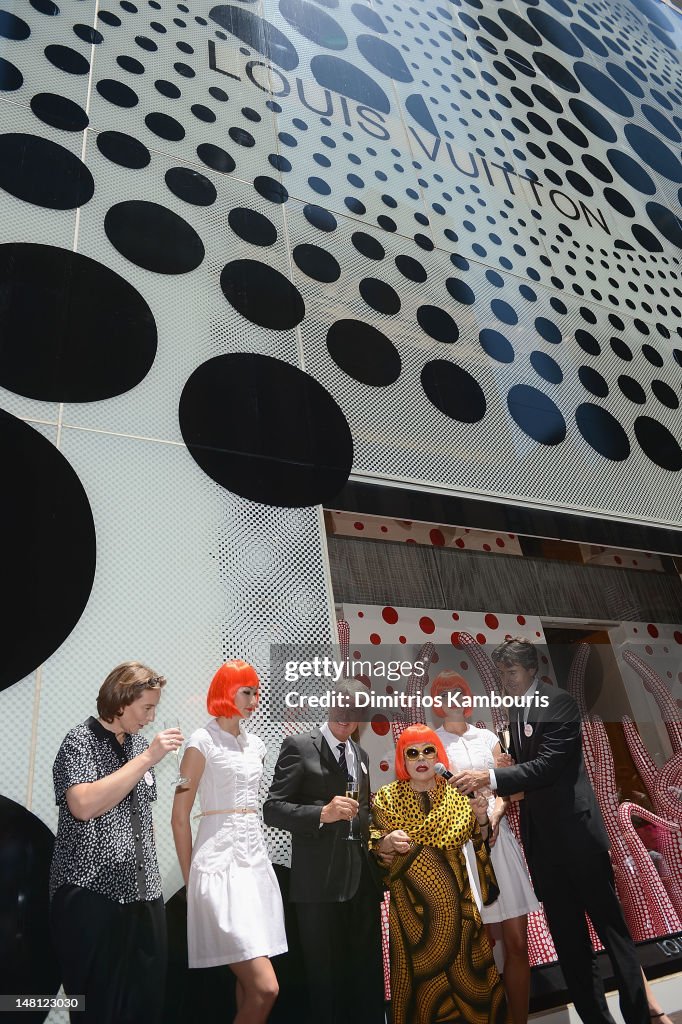 Louis Vuitton And Yayoi Kusama Collaboration Unveiling