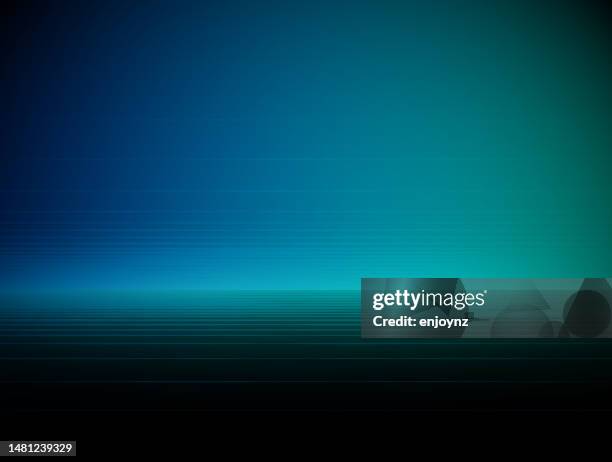 stockillustraties, clipart, cartoons en iconen met turquoise blue horizon background - waterlijn