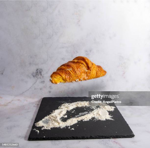 floating croissant - cannes food stock pictures, royalty-free photos & images