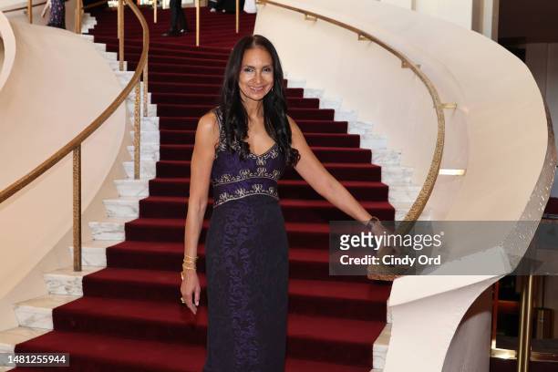 Susan Fales-Hill attends the opening night of Terence Blanchard's "Champion" at The Metropolitan Opera House on April 10, 2023 in New York City.