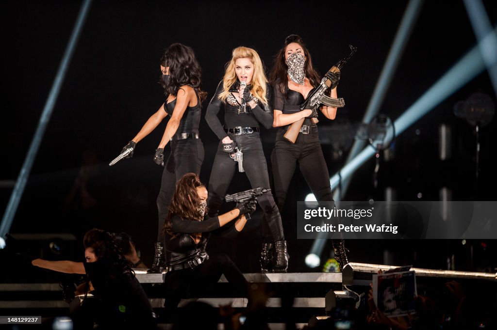 Madonna Performs In Cologne