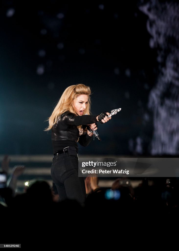 Madonna Performs In Cologne
