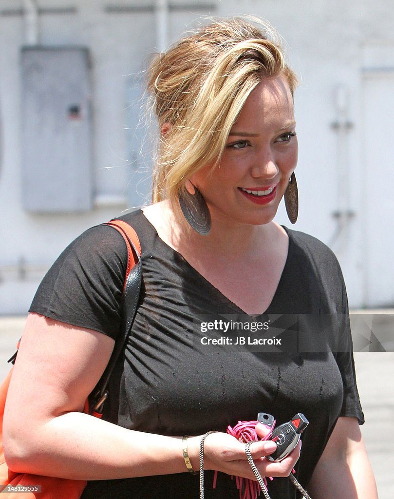 Celebrity Sightings In Los Angeles - July 10 2012