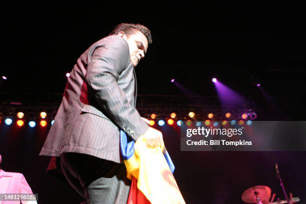 July 28: Silvestre Dangond performs on July 28th, 2007 in New York City.