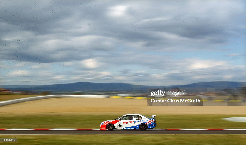 Getty Racing The Dynapack Racing Team of John Faulkner and Rick Bates in action ...