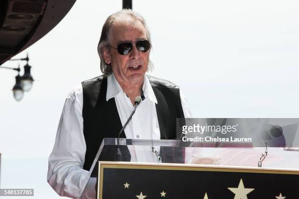 Jim Ladd attends Slash's Hollywood Walk of Fame ceremony on July 10, 2012 in Hollywood, California.