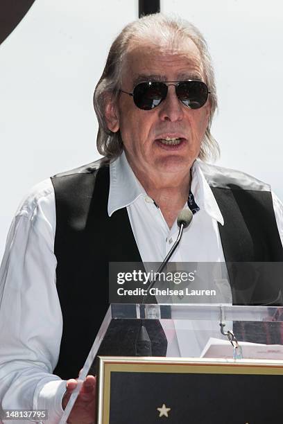 Jim Ladd attends Slash's Hollywood Walk of Fame ceremony on July 10, 2012 in Hollywood, California.