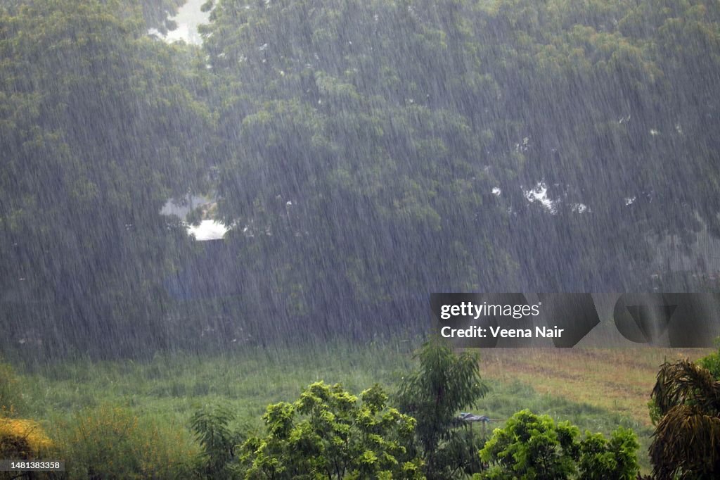 Torrential rain/Monsoon/ Rainy season/Ahmedabad/India