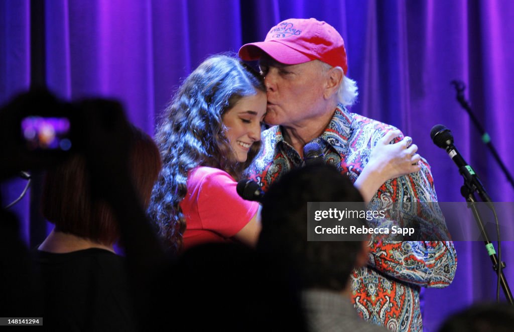 Singer/songwriter Mike Love of the Beach Boys and Ambha Love of... News