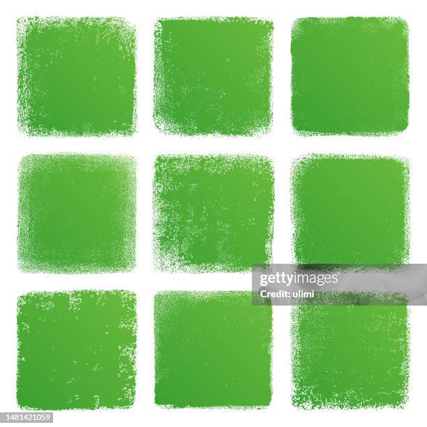 illustrations, cliparts, dessins animés et icônes de carrés grunge - bâton de craie