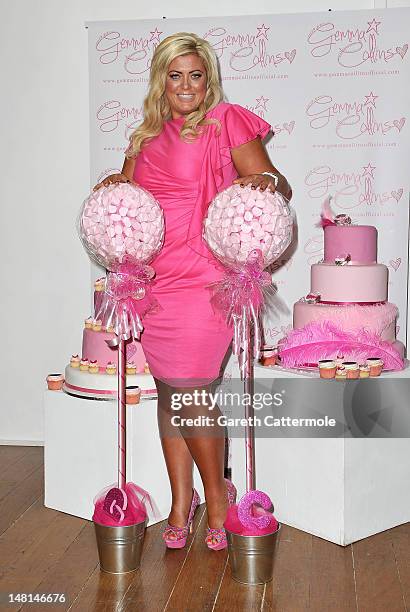 Gemma Collins launches her plus-size clothing range at The Worx on July 11, 2012 in London, England.