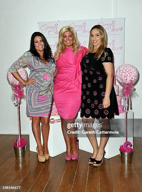 Gemma Collins launches her plus-size clothing range at The Worx on July 11, 2012 in London, England.