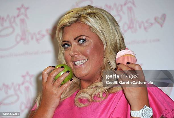 Gemma Collins launches her plus-size clothing range at The Worx on July 11, 2012 in London, England.