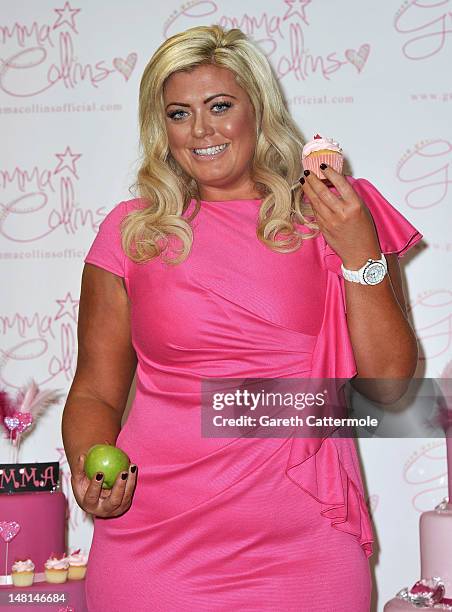 Gemma Collins launches her plus-size clothing range at The Worx on July 11, 2012 in London, England.